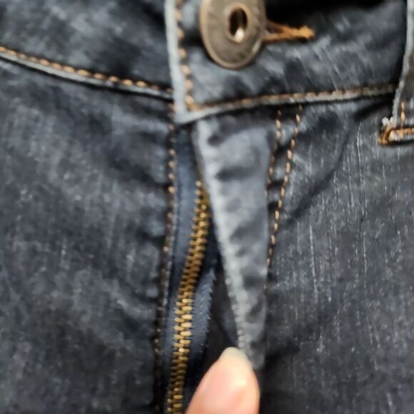 Liverpool Jeans Company Women's Sadie Straight Leg Jeans - Dark Blue Sz 10/30 - Picture 7 of 15